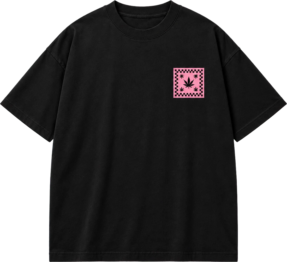 Black Hustle Bandana T-shirt, Front