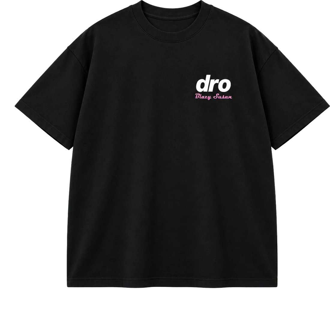 Black Small Logo T-shirt, Front