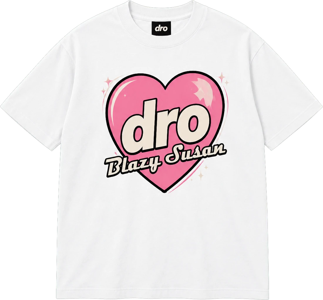 White Heart T-shirt, Front