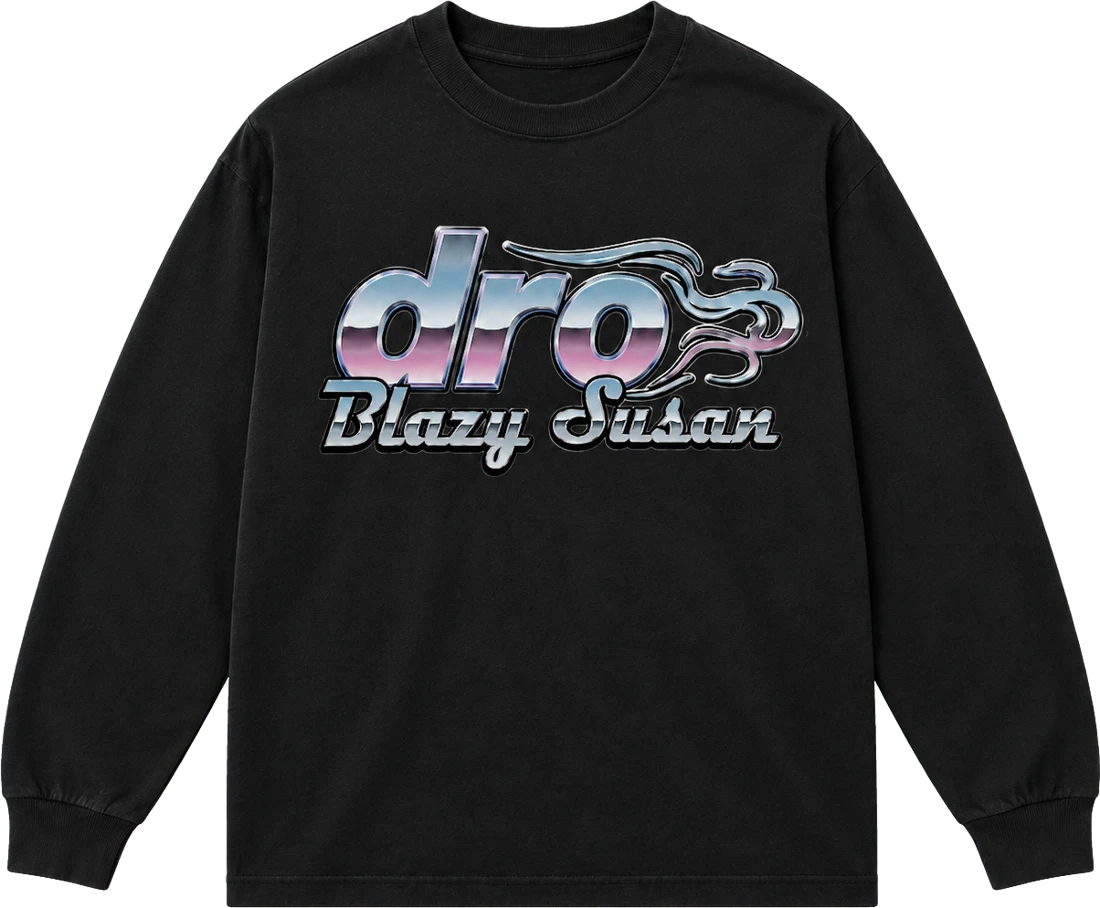 Black Chrome Long Sleeve, Front