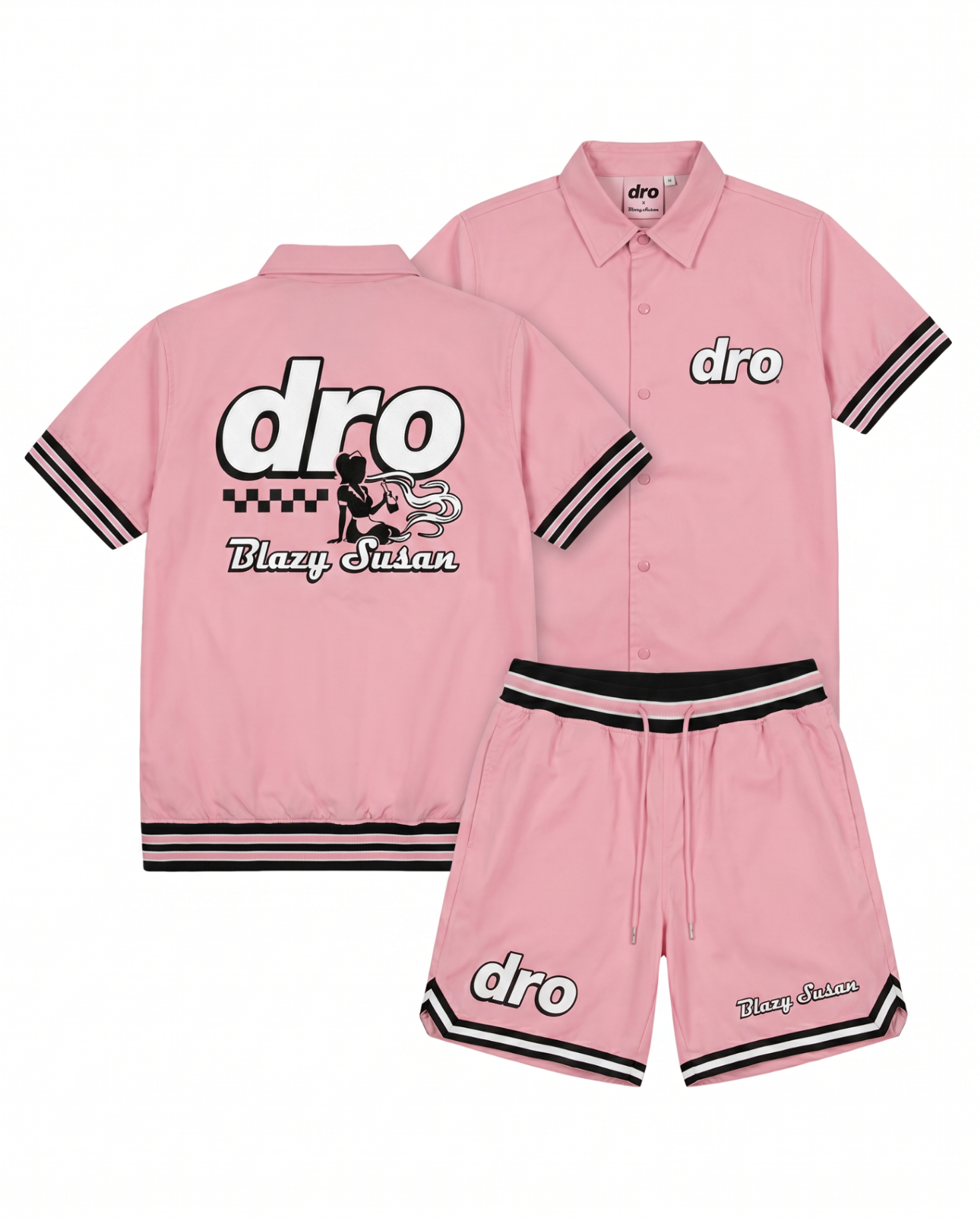 dro Blazy Susan Button-Up Set