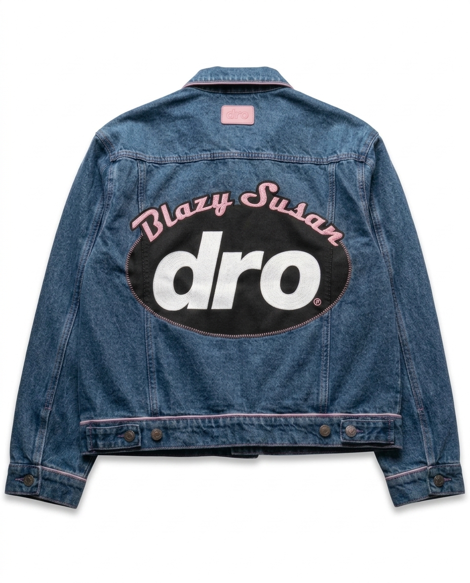 Oval Patch Denim Jacket
