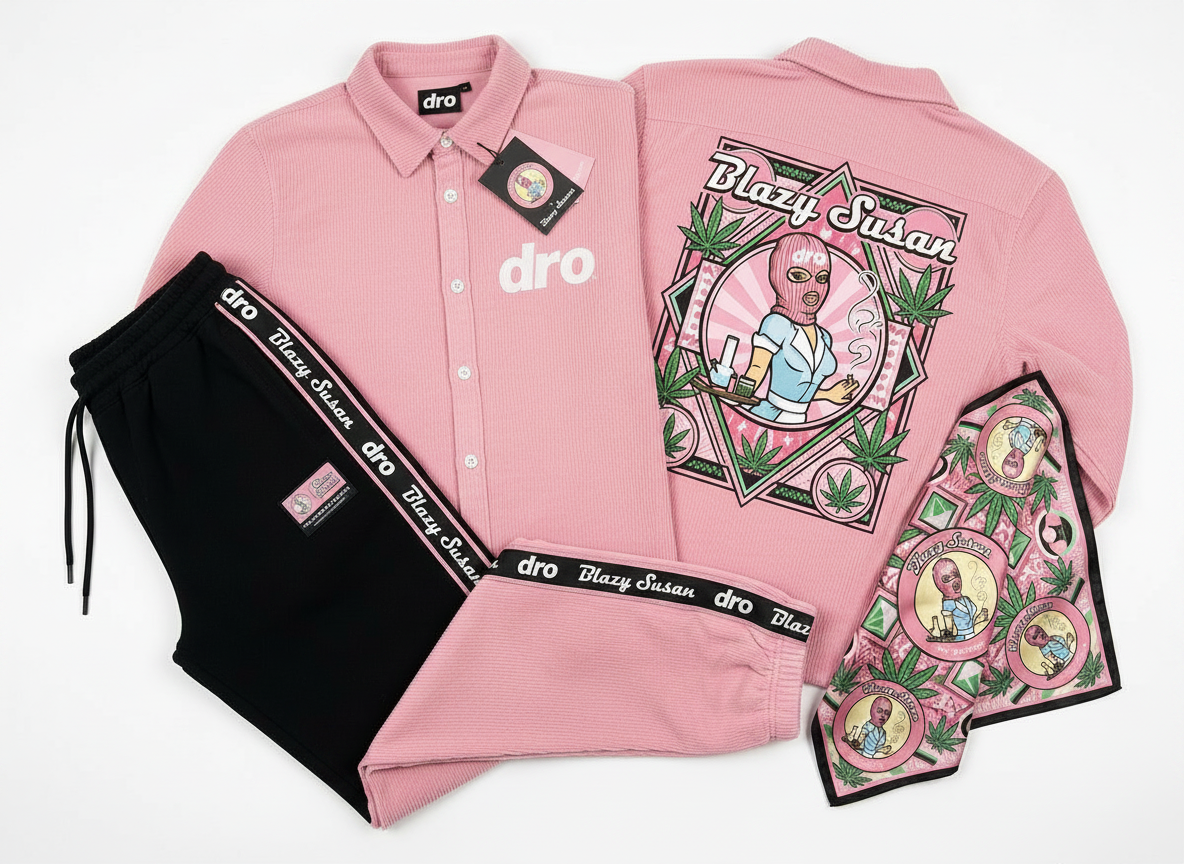 Pink Crew + Pants
